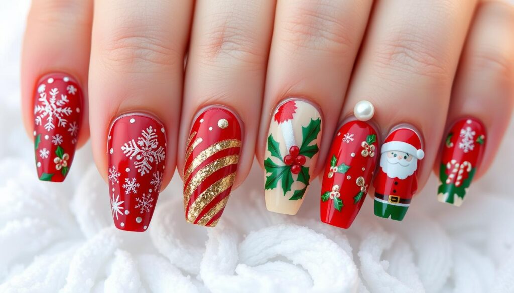 christmas nail art ideas