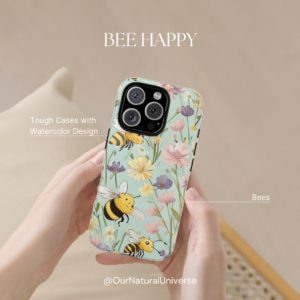 Tough Phone Case - Bee Happy